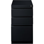 Lorell LLR49521 Mobile File Pedestal, Black