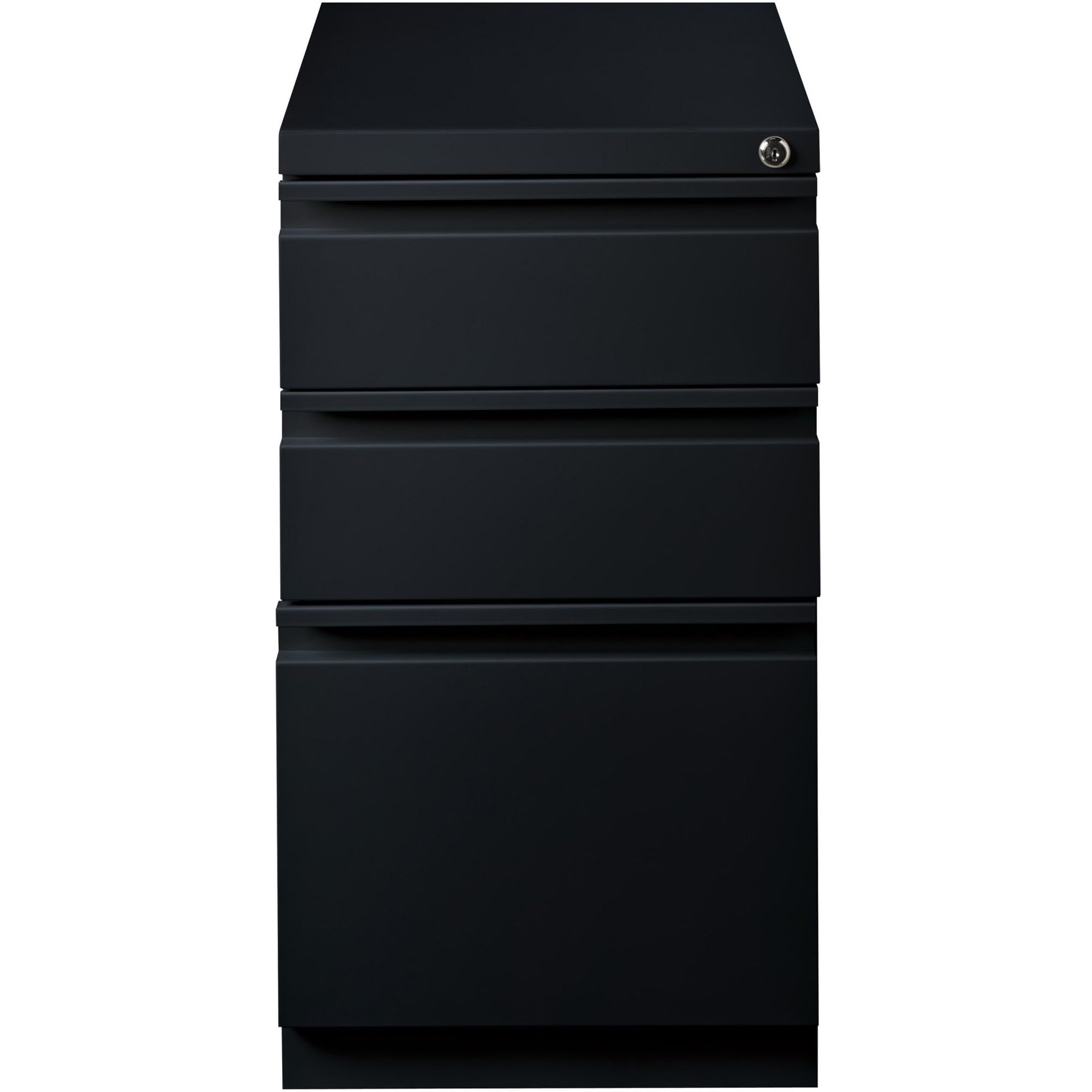 Lorell LLR49521 Mobile File Pedestal, Black
