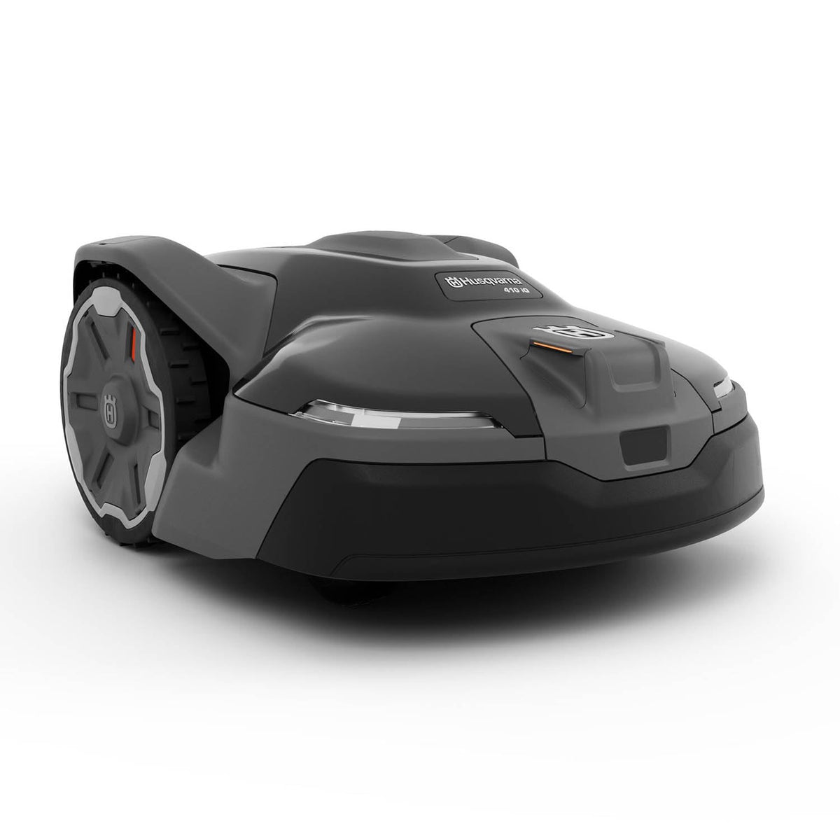 Husqvarna 410Iq Automower Robotic Mower, 0.5 Acre Mowing Capacity, Wire Free Robot Lawn Mower With Charging Station, Rs1 Epos Re