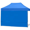 ABCCANOPY Instant Canopy SunWall 10x15 FT, 1 Pack Sidewall Only, No Frame or Top, Blue