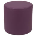 Flash Furniture Nicholas Soft Seating Flexible Circle For Classrooms And Common Spaces - 18" Seat Height (Purple)