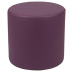 Flash Furniture Nicholas Soft Seating Flexible Circle For Classrooms And Common Spaces - 18" Seat Height (Purple)