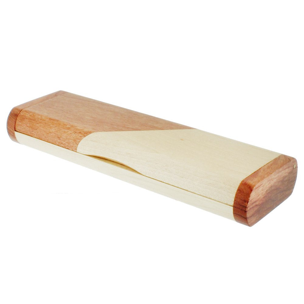 Pen And Pencil Set In Two Tone Wooden Box