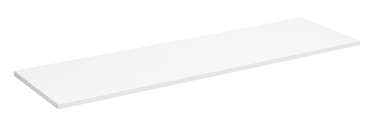 ClosetMaid SuiteSymphony Wood Top Closet Shelf, 48Inch Wide, Pure White