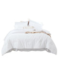 Weigelia Queen Comforter Set White Comforter 7Pcs Boho Comforter Queen Size Bed In A Bag Microfiber Bed Comforter Set For All Se