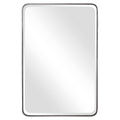 Uttermost Aramis Silver Leaf 24 x 36 Vanity Wall Mirror