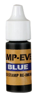 Stamp-Ever Pre-Inked Refill Ink, 7Ml Bottle, Blue (5029)