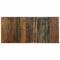 vidaXL Headboard Multicolor Solid reclaimed wood Double Headboard