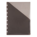 Tul Custom Note-Taking System Discbound Pocket Dividers, 5 1/2' X 8 1/2', Junior Size, Gray, Pack Of 2