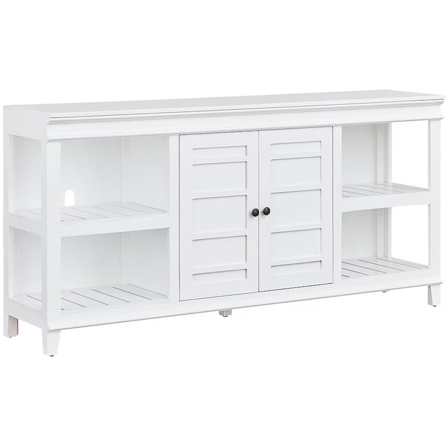 Progressive Furniture Swan White Reagan 66 Inch Tv Media Console