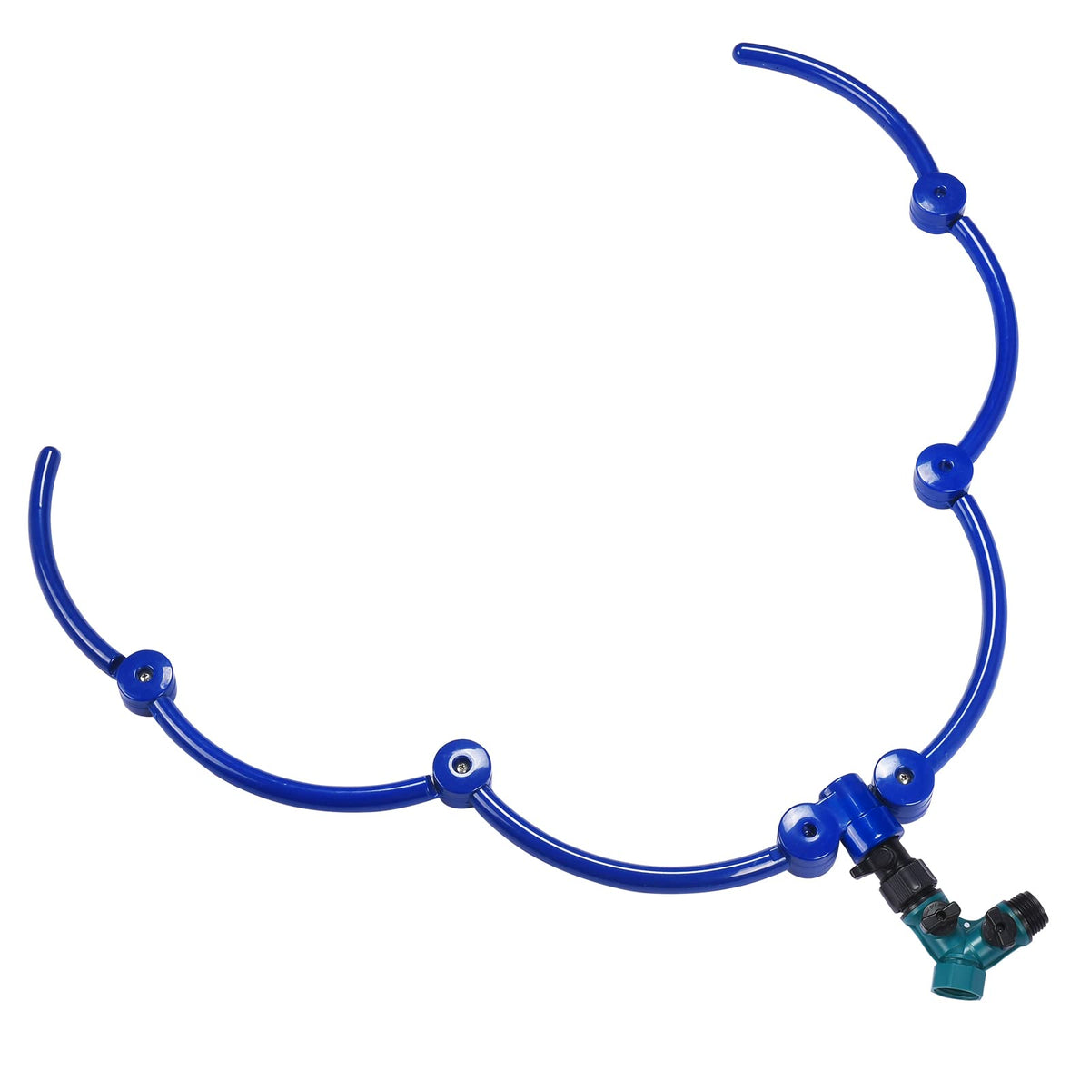 Zzm 360Tree Water System Tree Watering Ring Circle Sprinkler And Irrigation System Targeted Water With Y Hose Splitter For New T