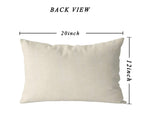 Gagec Fall Pillow Covers 20X12 Inch Set Of 4 Fall Football Pumpkin Maple Leaf Throw Pillowcase Holiday Home Decor Sofa Bedroom C