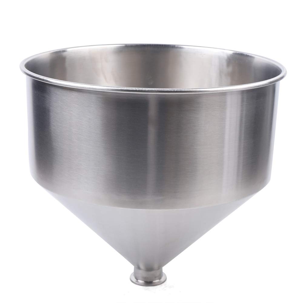 Stainless Steel Hopper, 30L Volume Liquid Paste Filling Hopper Filling Machine Hopper Liquid Paste Filling Hopper Heavy Duty Fun