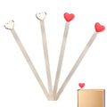Wowagoga 4 Pack Metal Heart-Shaped Bookmark Reading Page Markers Heart Metal Bookmark For Book Lover Gift Women Girls,2 Colors