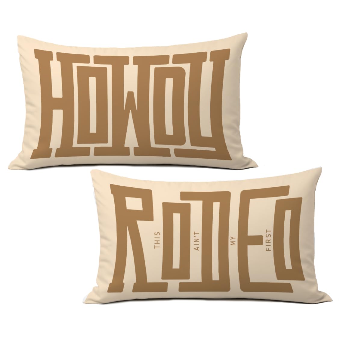 Western Pillow Covers 12X20,Howdy Pillow Cover,This Ain'T My First Rodeo Pillow Covers,Farmhouse Pillow Covers,Southwestern Pill