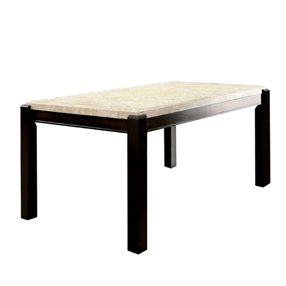 Benjara Benzara Contemporary Dining Table, Brown,