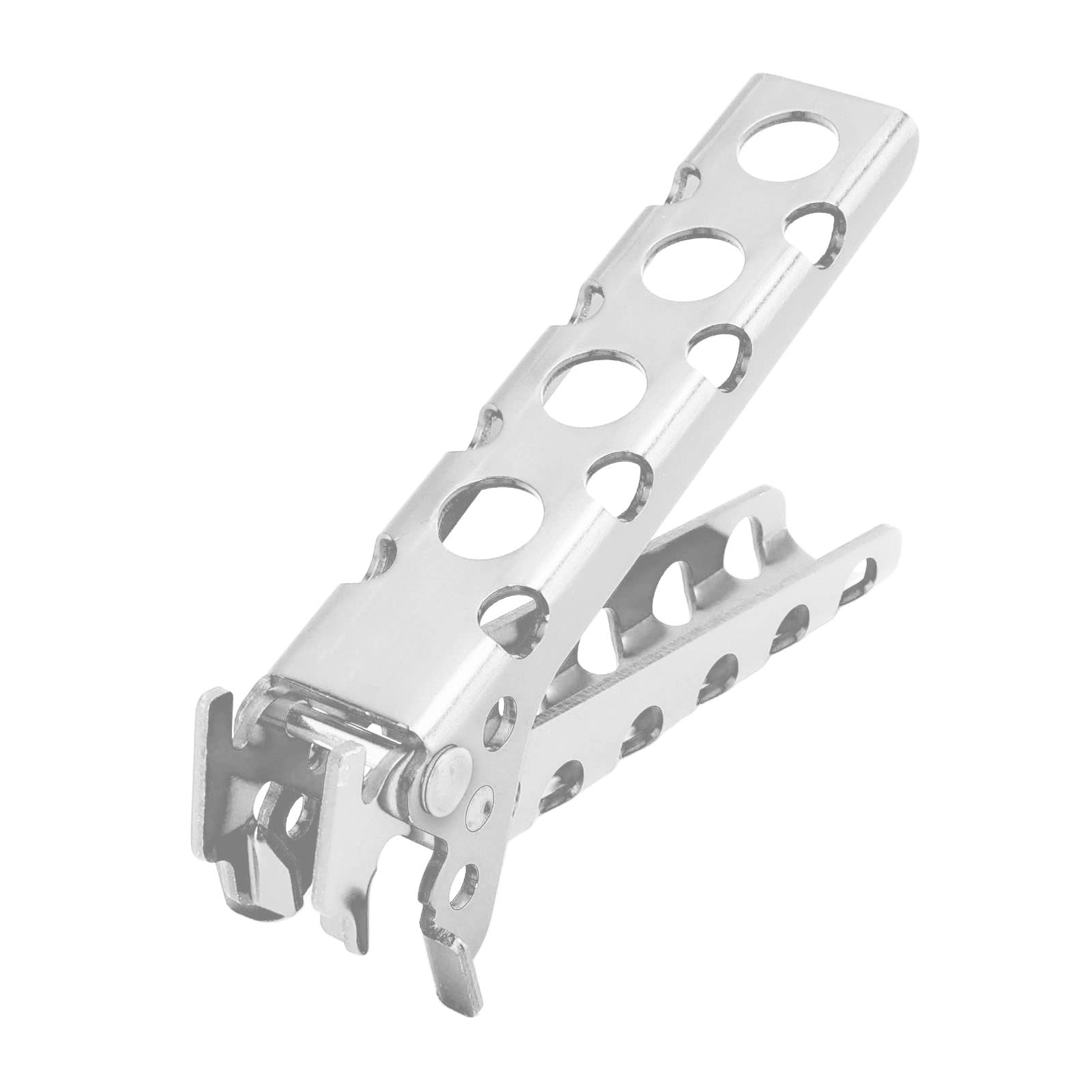 CHICIRIS Hot Plate Gripper, Clip Pans, Hot Pot Tongs, Pan Bowl Gripper Clips, Aluminum Alloy Anti Scalding Retriever Tongs, Port