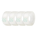 Ykimok 4 Rolls Transparent Clear Tape Refills For Dispenser, Sturdy Tape(Not Easily Tear), 0.7 Inch, 27.3 Yard, Perfect For Offi