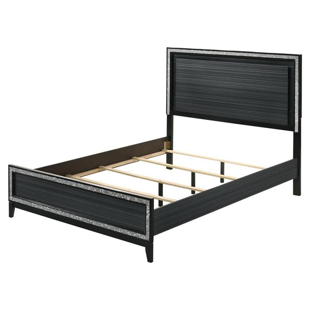 Acme Haiden Wooden Eastern King Bed - Thumbnail 2