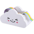 Stobok Desktop Tape Dispenser, Creative Cloud Tape Dispenser Roll Holder Cutter Washi Tape Dispenser With Rainbow Tape For Kids