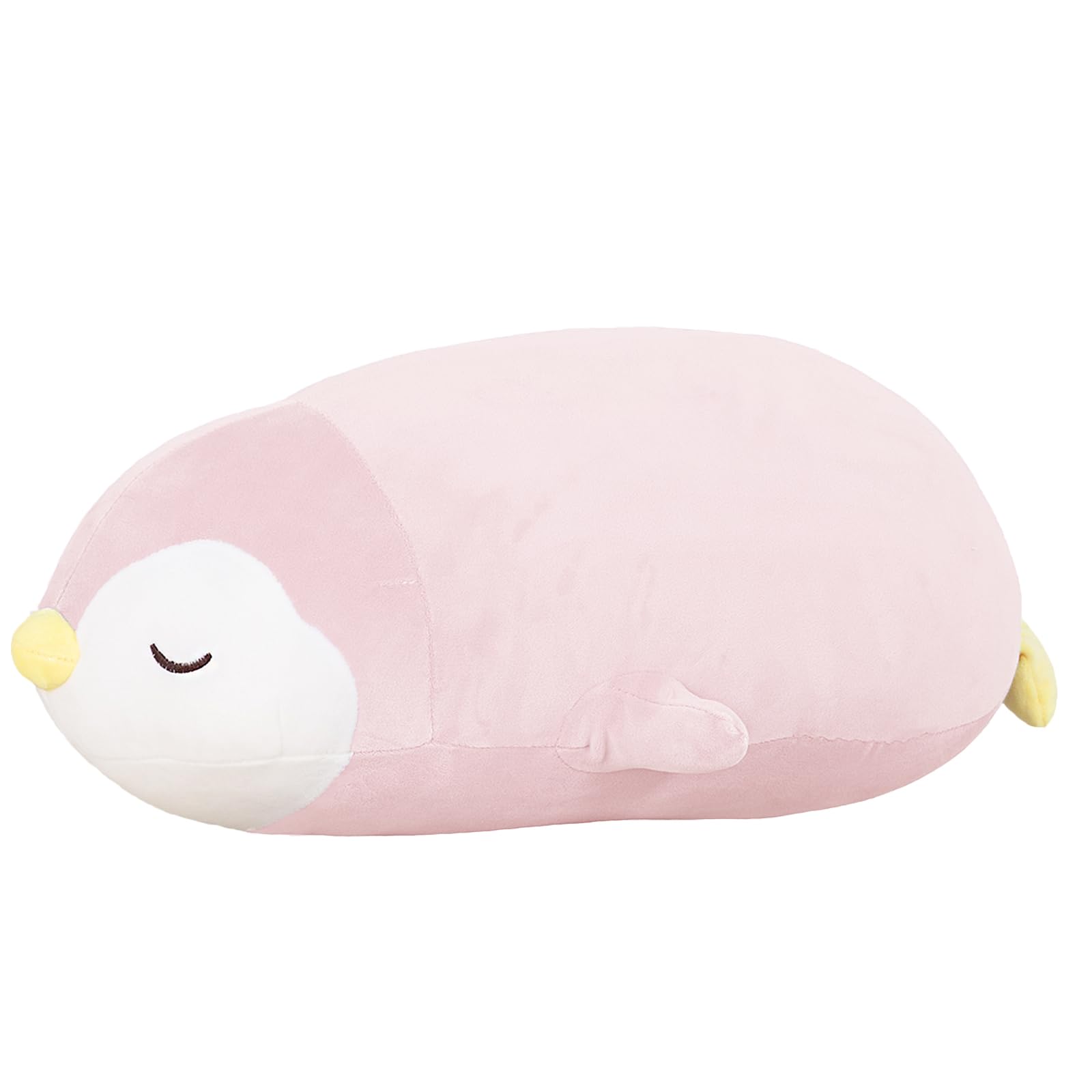 Ffxiong 22 ' Pink Penguin Stuffed Animal Large Plush Toy Cute Soft Body Pillow Big Penguin Plushies Doll Gift For Kids Girl Boy