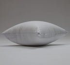 Kingnex 4 Pack Feather Proof Pillow Protectors, 22x22 Waterproof Covers for Goose Down Square Throw Pillows, White