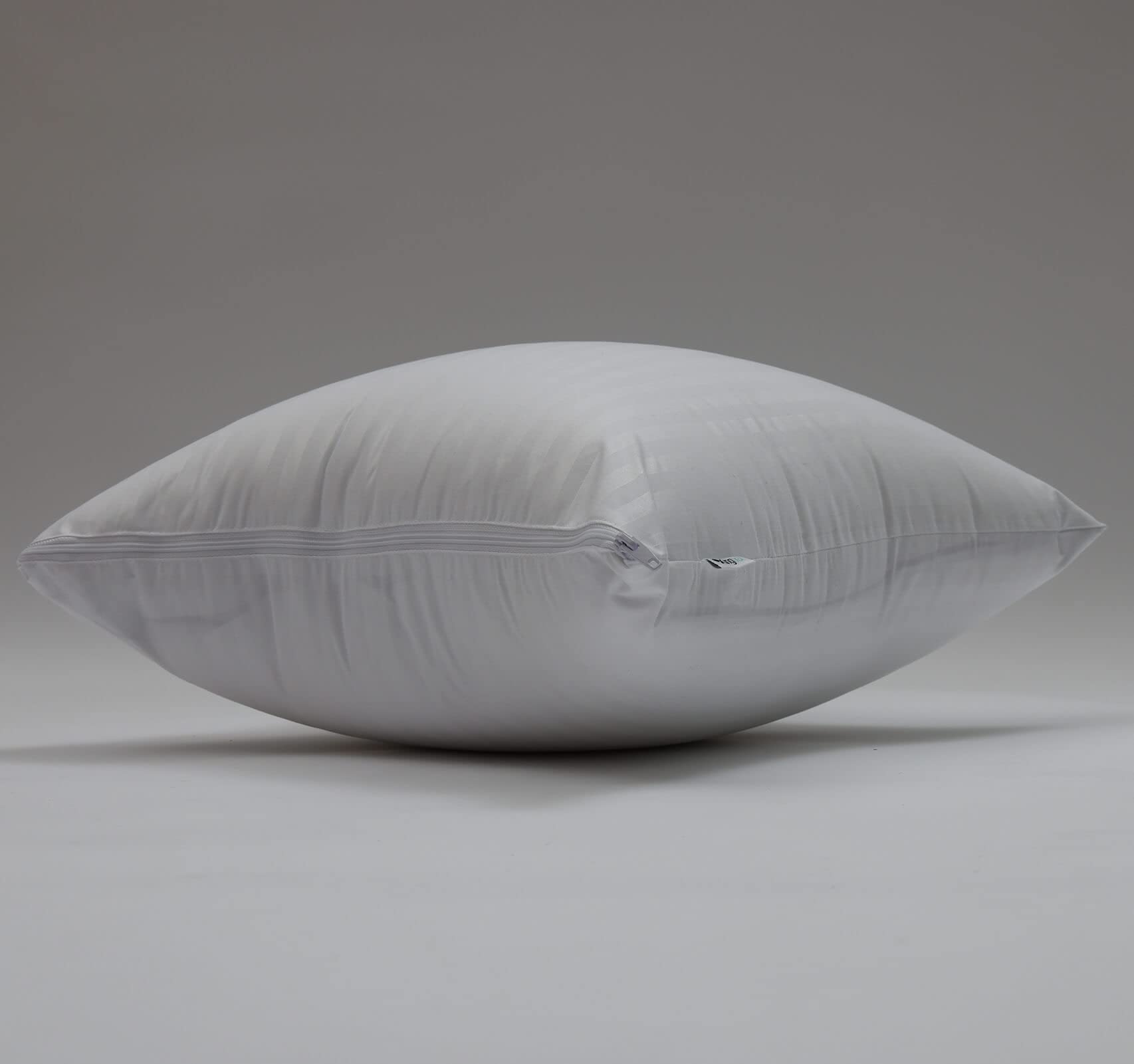 Feather Proof Euro Pillow Protectors 28X28 Waterproof Cover For Goose Down Square Throw Pillows 2 Pack