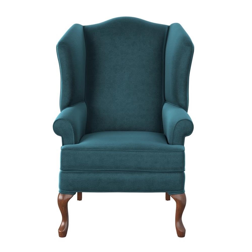 Comfort Pointe Wingback Chair - Cherry,Ocean