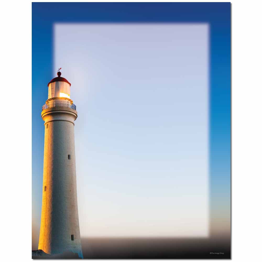 Lighthouse Letterhead Laser & Inkjet Printer Paper, 100 Pack