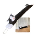 Evelots Under Door Cat Draft Stopper - Weighted - Keep Cold Air, Warm Air Out - Odor, Noise, Dust, Wind Blocker - Great for Wind