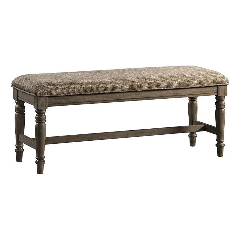 Carefree Home Furnishings Balboa Park Bench, Roasted Oak