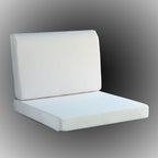 Patio Chair Cushions With Back Cushion Non Slip Bottom Waterproof Square Outdoor Chair Cushions With Ties For Garden Swing Furni