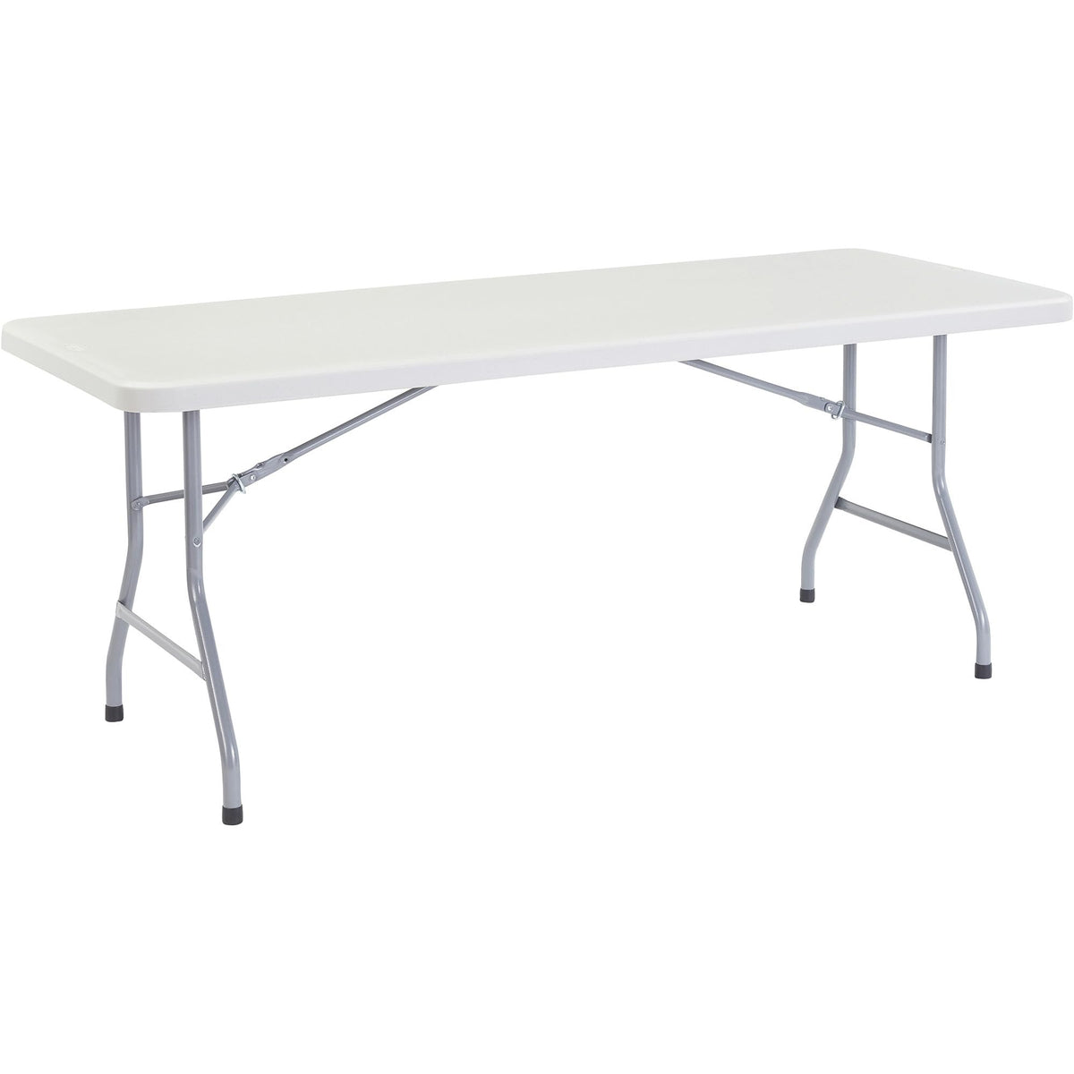 National Public Seating Plastic Folding Table - 30in.W x 72in.L, Model Number BT3072