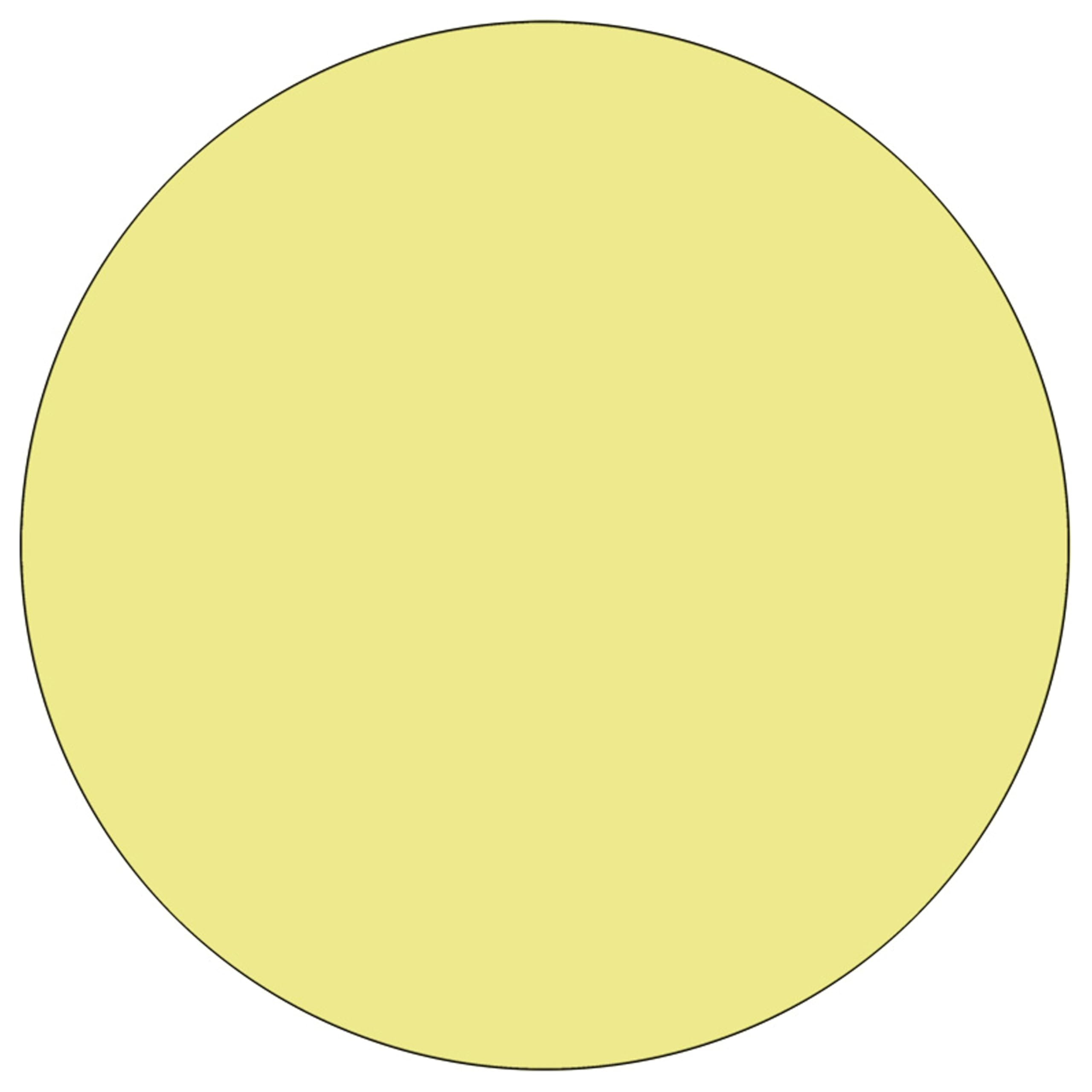 Flash Furniture Wren Mobile 60'' Round Yellow Thermal Laminate Activity Table - Height Adjustable Short Legs