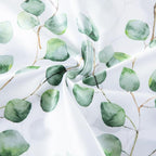 Exq Home Satin Body Pillow Pillowcase Super Soft Silk Pillowcase, Body Pillow Cover With Envelope Closure Ink Leaf (20''X54'')