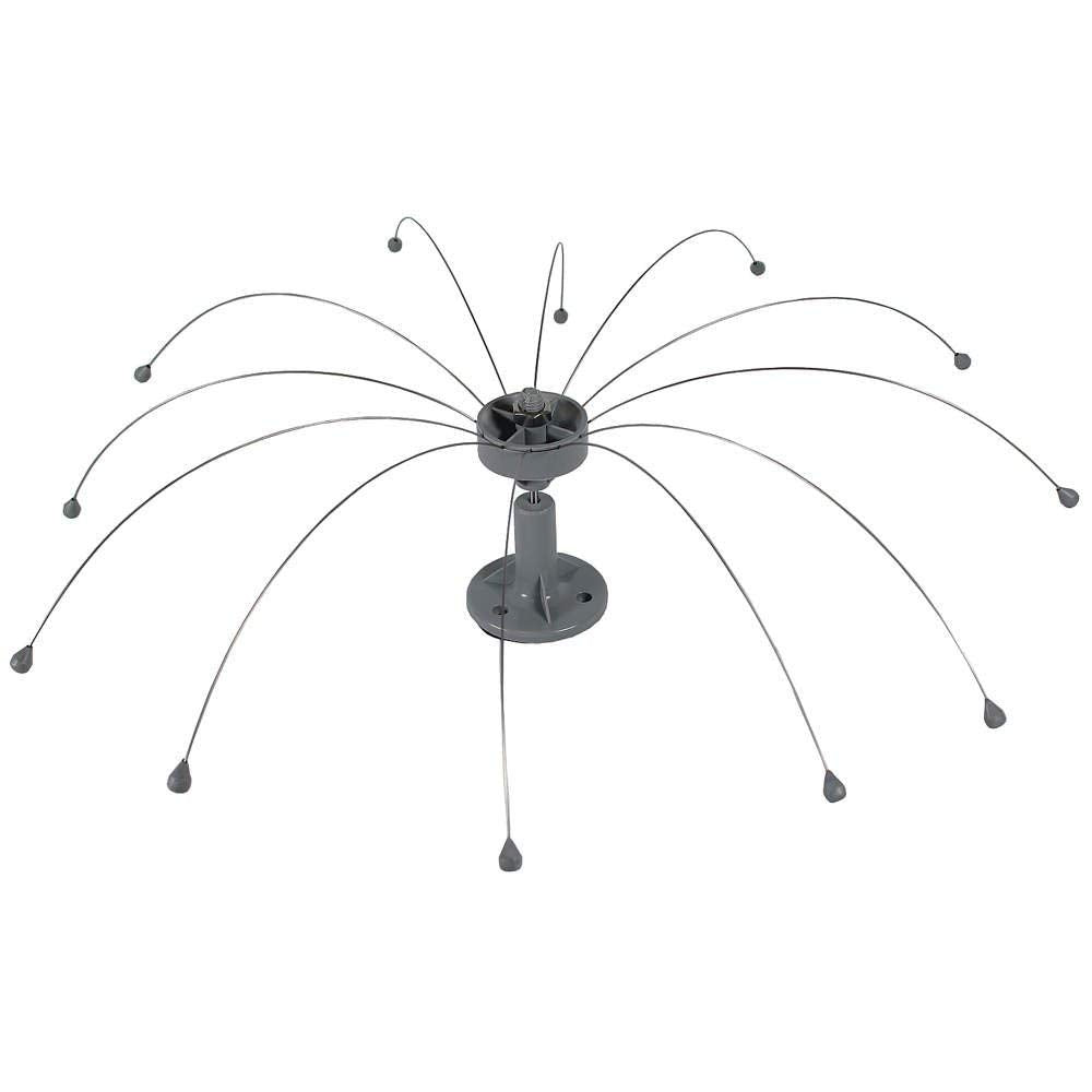 Bird Barrier Daddi Long Legs | 8-Ft Stainless Steel Bird Deterrent For Outside, Hvac, Boat, Docks - Effective Bird Repellent For