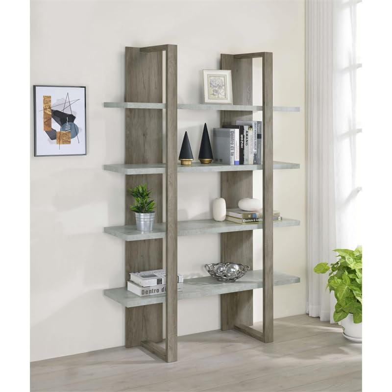 Coaster Danbrook Wood Bookcase - Thumbnail 3