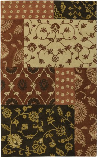 Rizzy Rugs 2-Foot-By-3-Foot Volare Area Rug, Transitional Rust