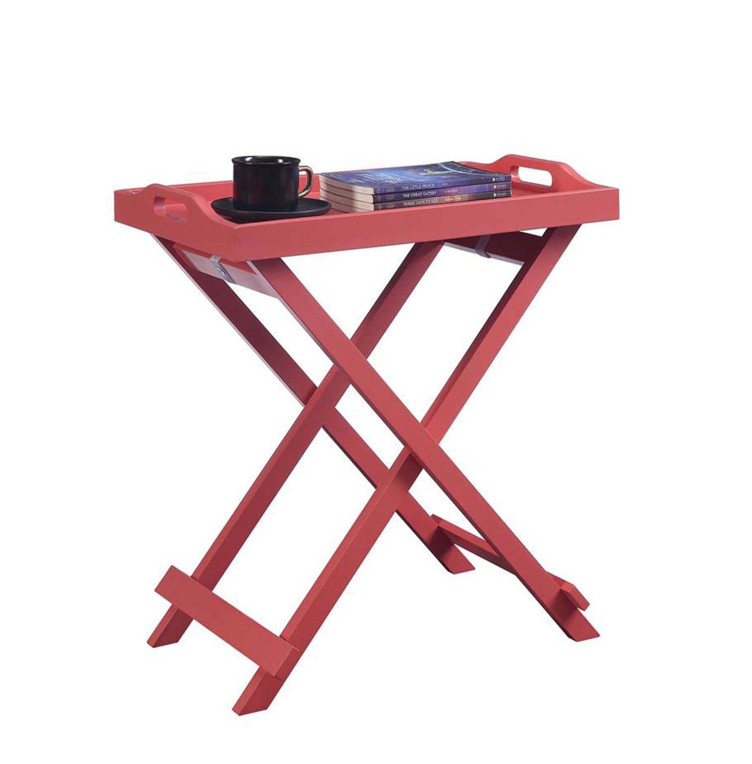 Convenience Concepts Designs2Go Tray Table, Coral