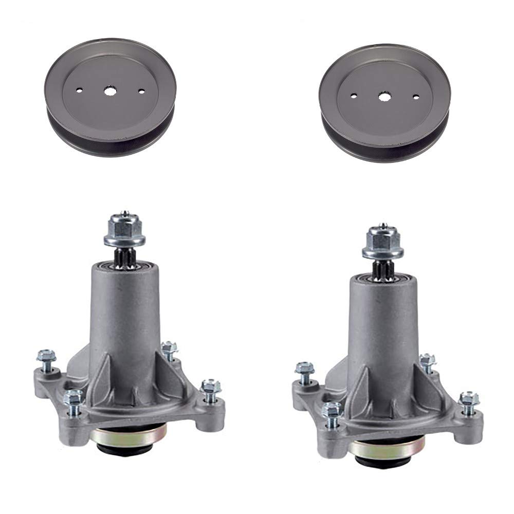 Reliable Aftermarket Parts Our Name Says It All - 2 Deck Spindle Pulley Kit Fits Craftsman Husqvarna 532187292 587253301