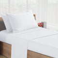 SPRINGSPIRIT Cot Sheets 30'' x 75'' x 9'', 4 Piece Cot Sheet Set, Cot Size Fitted Sheets with Narrow Twin/Camp Bunk/Rvs Bunk/Gue