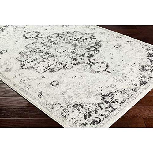 Livabliss Odelia Vintage Bohemian Area Rug,9' X 12'6'',Black