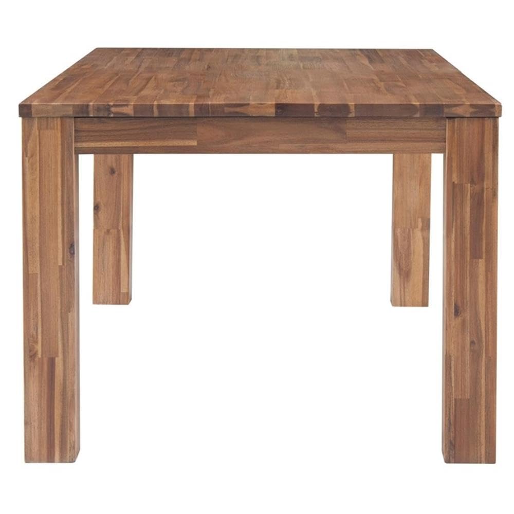 New Pacific Direct Bedford 75&Quot; Rectangular Wood Dining Table In Brown