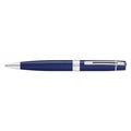 Sheaffer 300 Glossy Blue Lacquer Ballpoint Pen With Chrome-Plated Trim