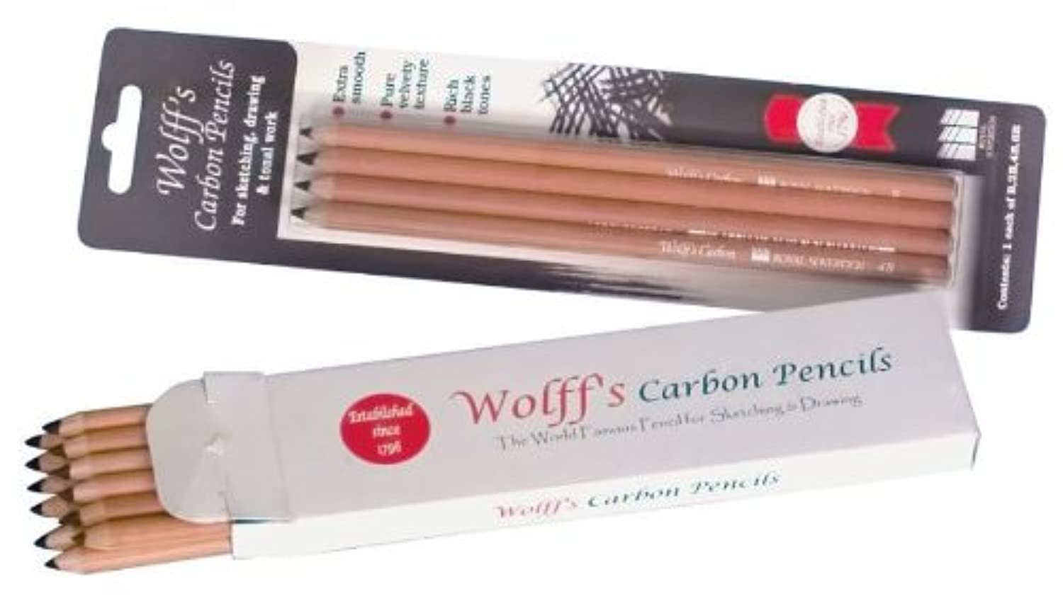 Wolff39;S Carbon Pencil B Each,Grey