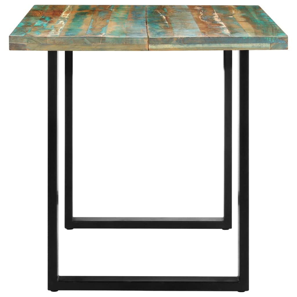 Furniking Dining Table 63&quot;x31.5&quot;x29.5&quot; Solid Reclaimed Wood