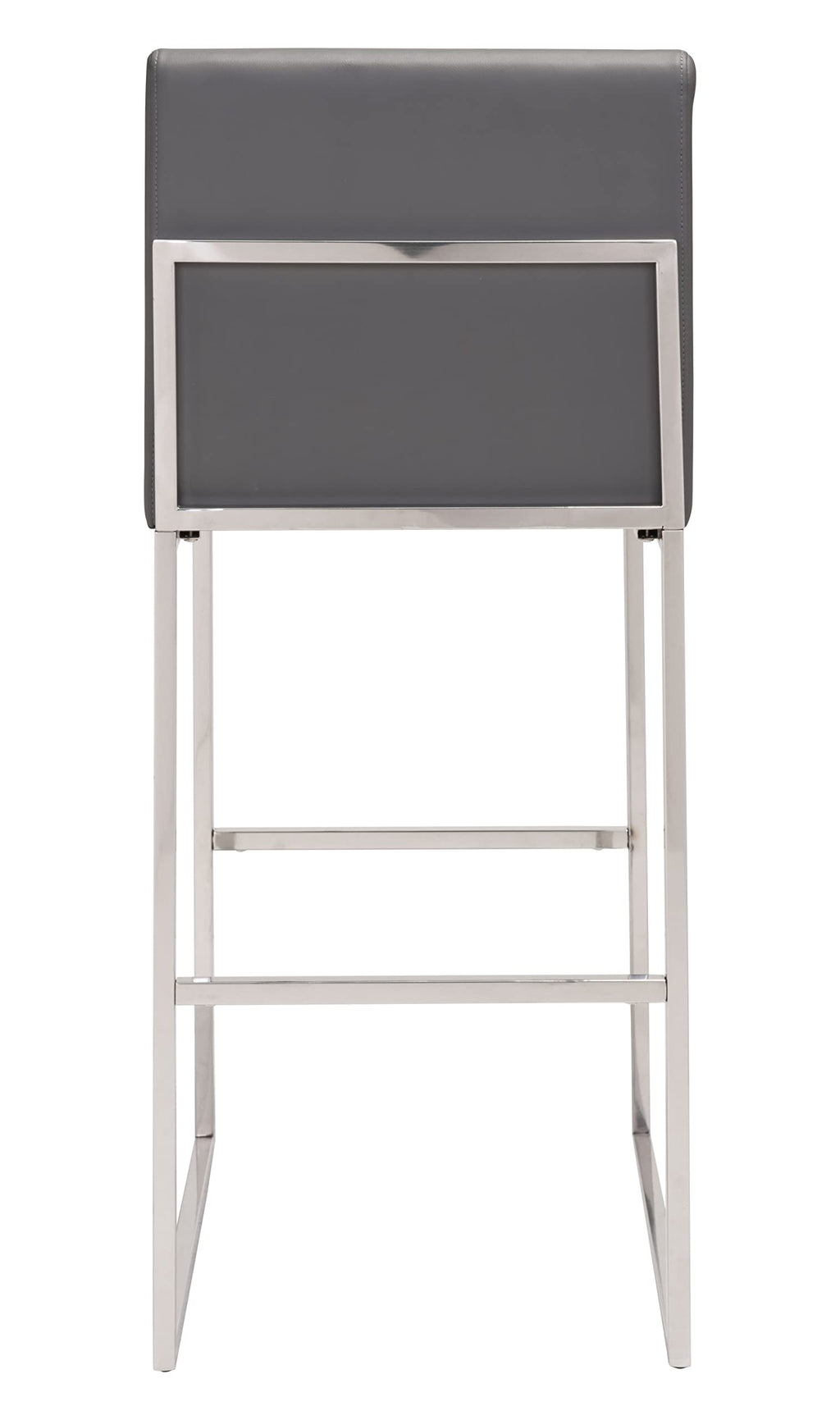 Zuo Genoa Barstool Gray