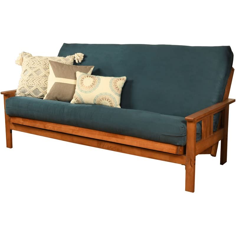 Kodiak Furniture Monterey Barbados Sofa with Suede Blue Mattress