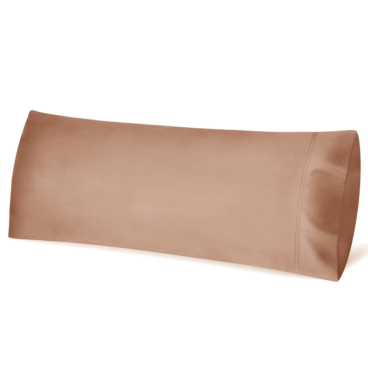 Fittia Body Pillow Case 20X54, Soft Silky Cooling Body Pillow Cover With Envelope Closure, Breathable Cooling Pillow Case 1 Pack