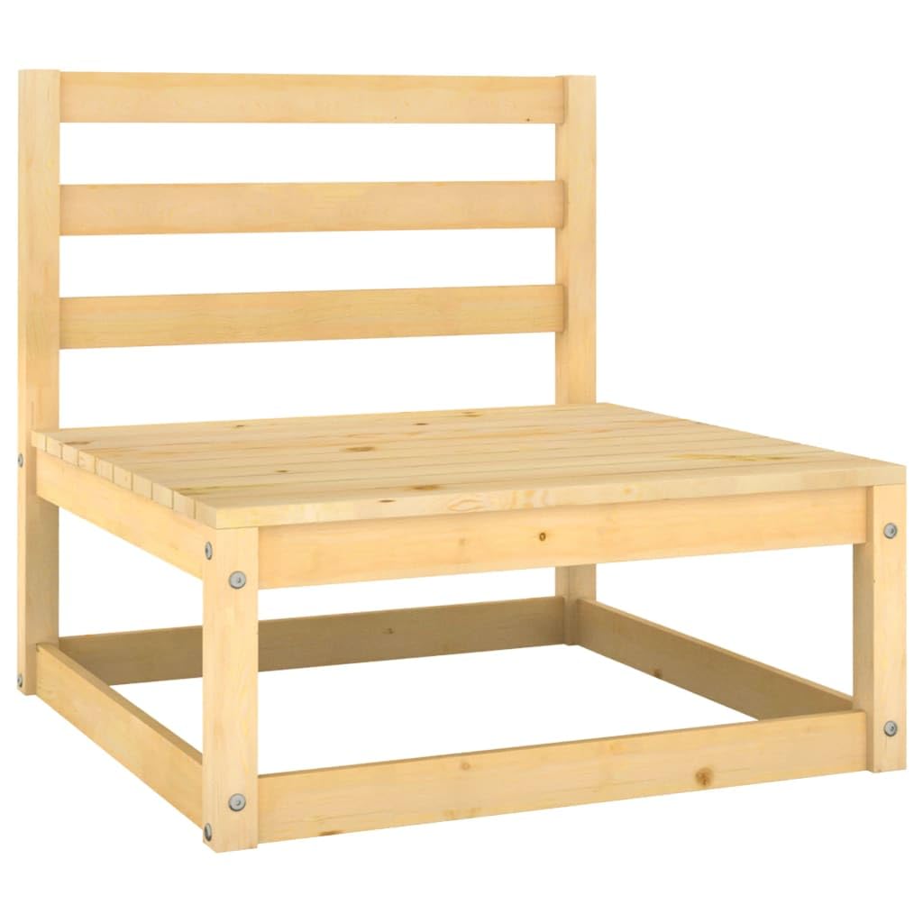 vidaXL Garden Furniture Set 3 Pieces Solid Pine Wood